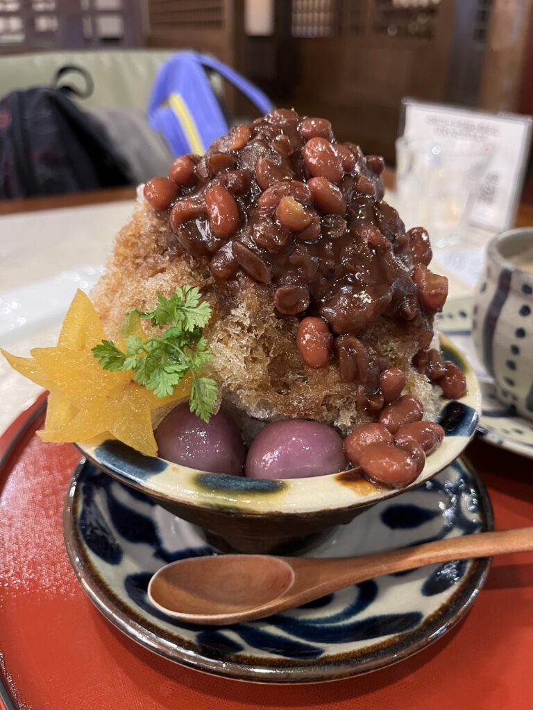 沖縄旅行 子連れ沖縄 沖縄ぜんざい 御菓子御殿